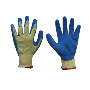 13G String Knit Liner Anti-Cut Latex Glove-5203